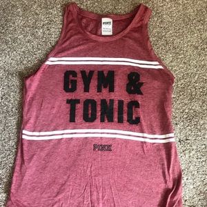 PINK workout top